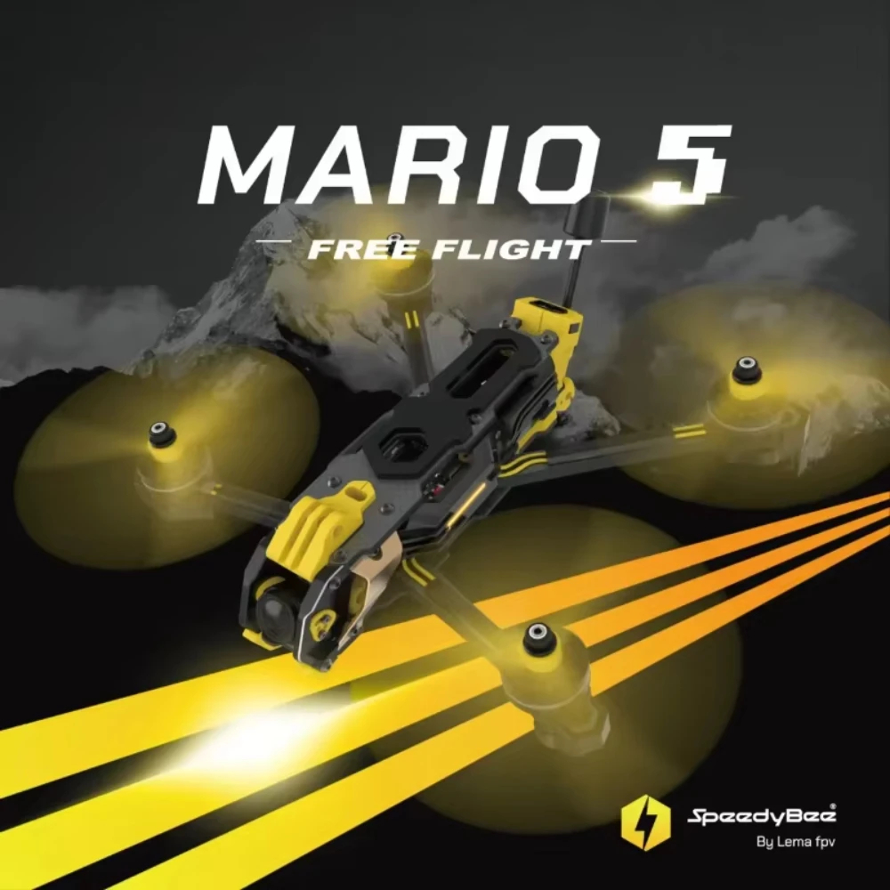 Drone With Rc 2 - Speedybee Mario 5 O4 Frame Kit