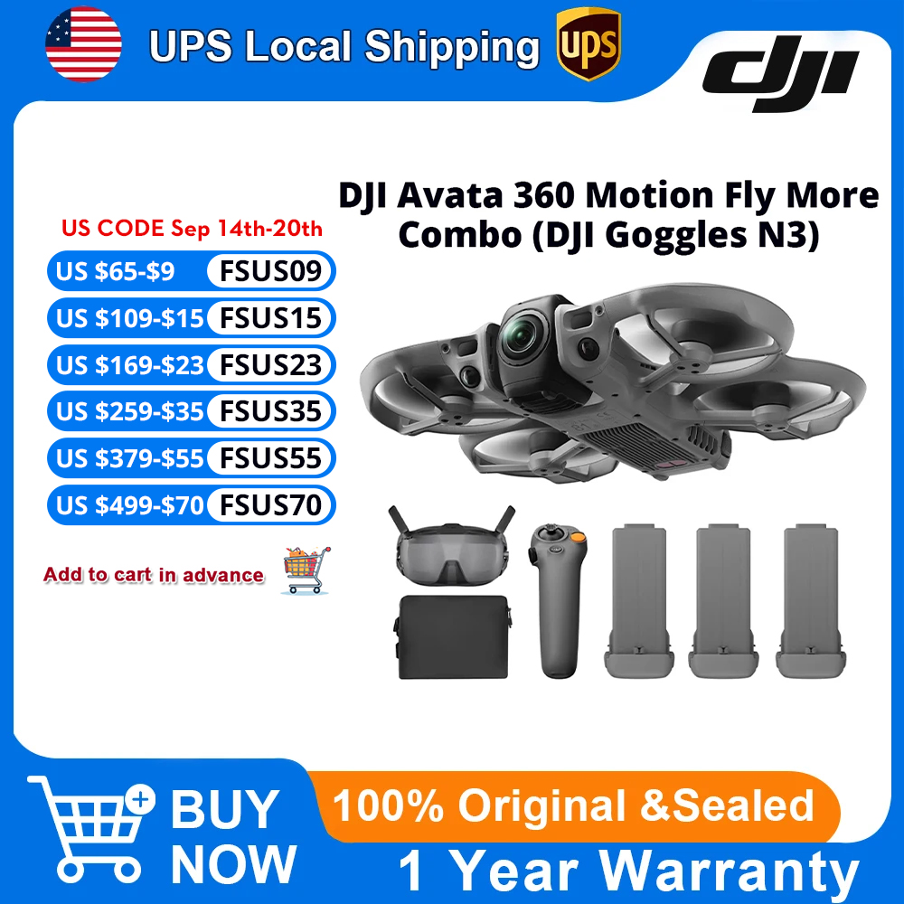 Drone Motion Rc - DJI Avata 360 Motion Fly More