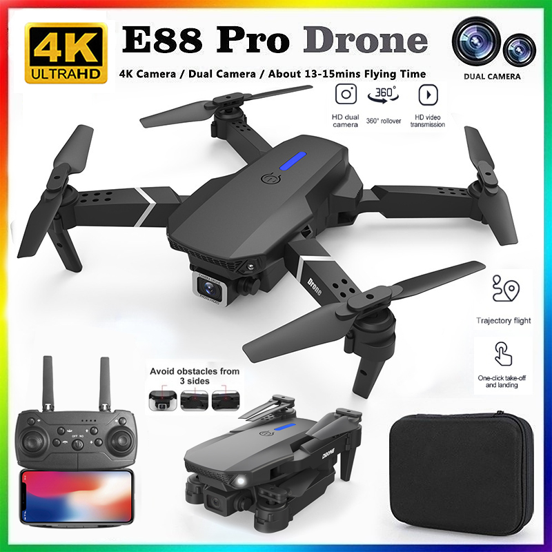 2026 NEW E88 Professional HD 4 - đánh giá và giá Drone E88 Rc Quadcopter
