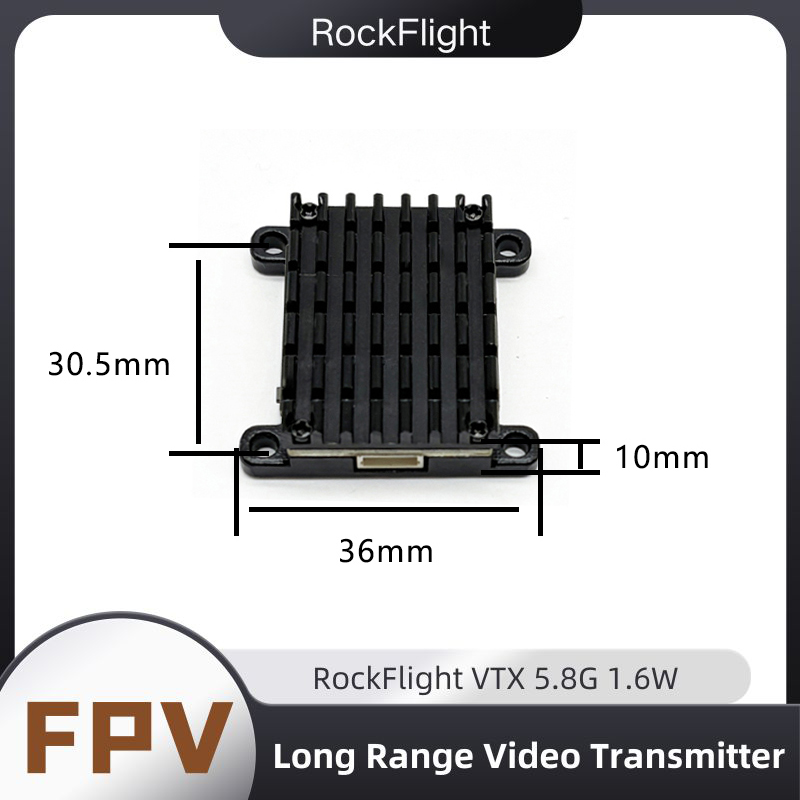 RockFlight TX663 VTX 5.8G 48CH - đánh giá và giá Drone Rc Remote