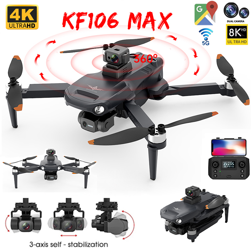 2022 NEW KF106 Max Drone 8K Pr - đánh giá và giá Drone Rc Team City