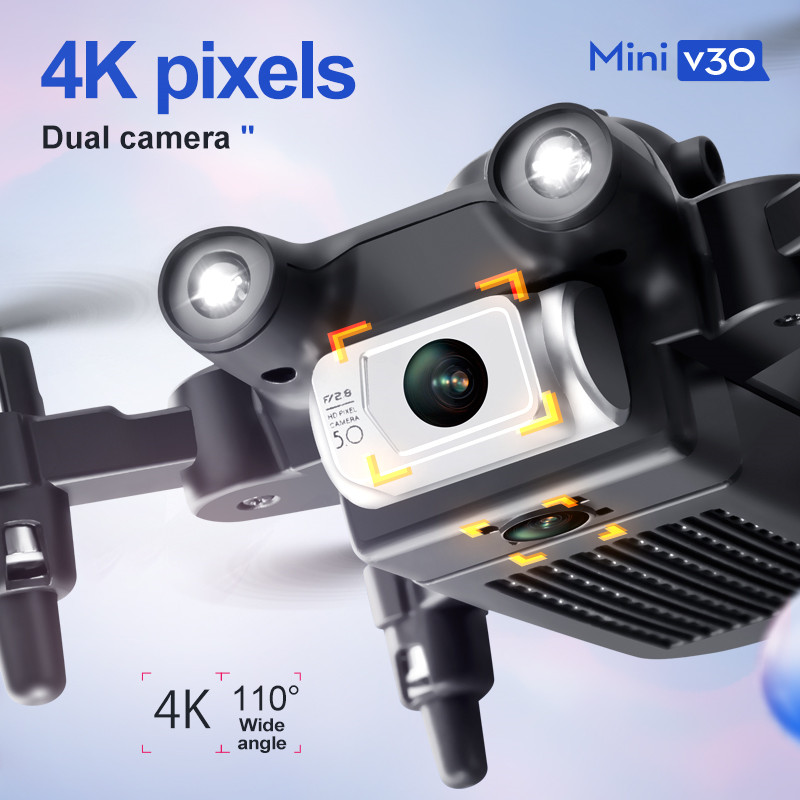 Mini V30 WiFi FPV Drone With 4 - đánh giá và giá Drone Rc Team City