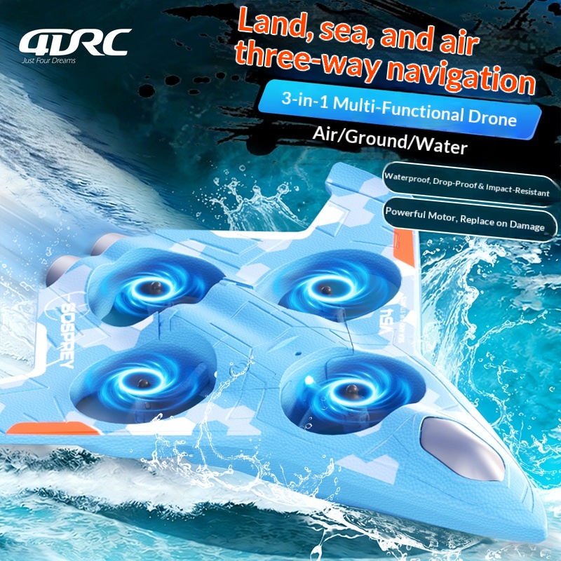 Sosprey 3 In 1 Sea Land Air Rc - đánh giá và giá Rc Drone And Flying Car