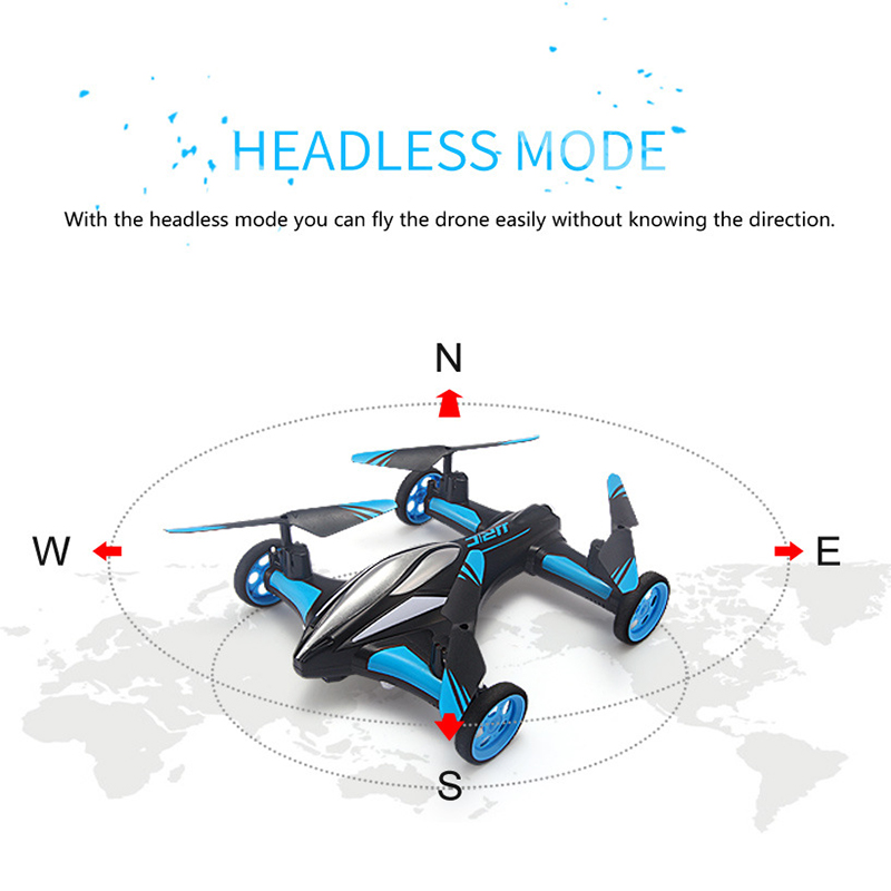2.4G RC Drone Không Mặt Đất Xe - đánh giá và giá Rc Drone And Flying Car