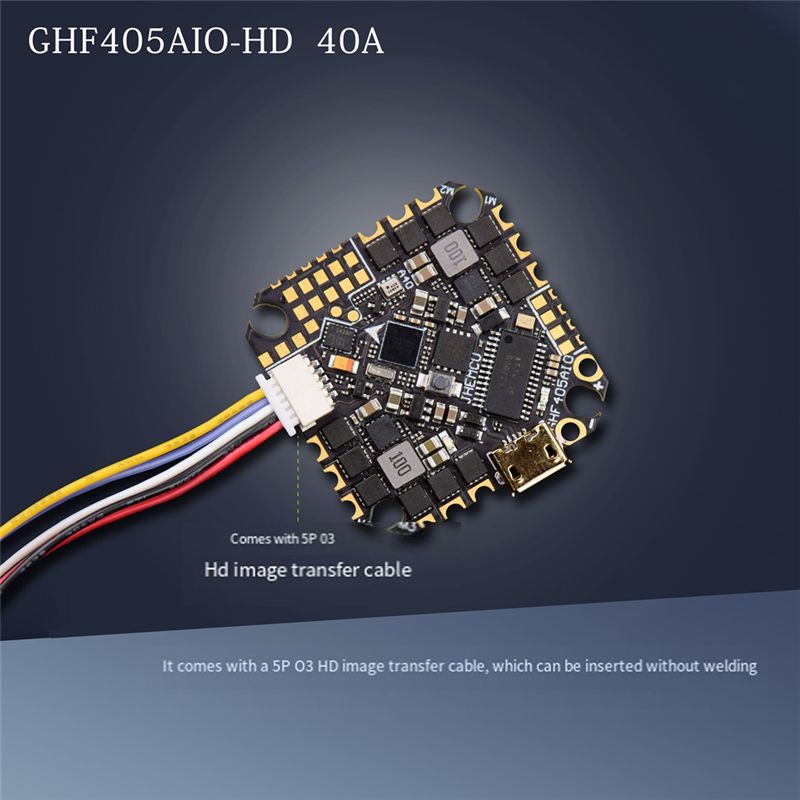 ABTI-GHF405AIO-HD 40A AIO Flig - đánh giá và giá Drone With Rc 2