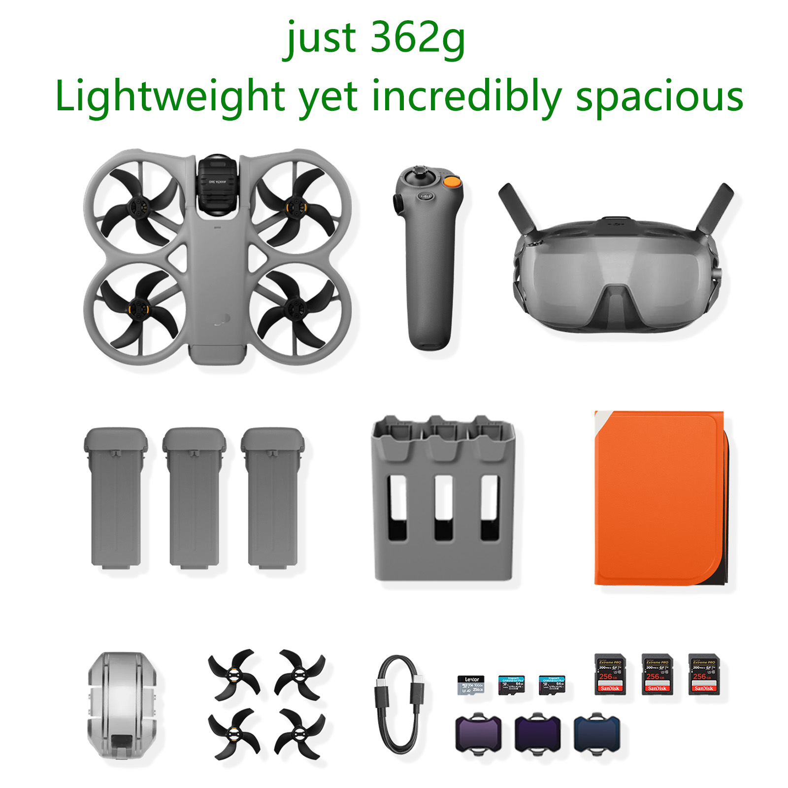 Storage Bag for DJI Avata 360  - đánh giá và giá Drone Motion Rc