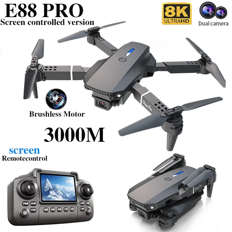 Professional E88 PRO Drone wit - đánh giá và giá Drone E88 Rc Quadcopter