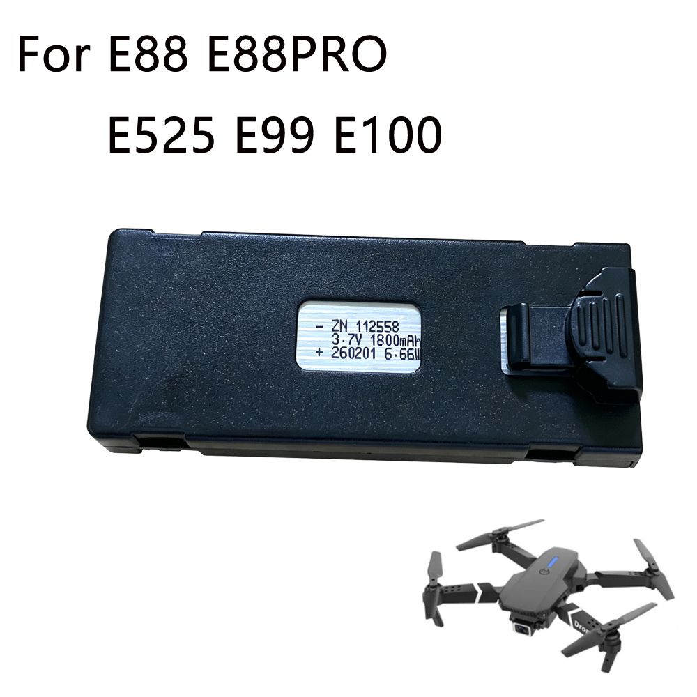 E88 Drone Battery 3.7V 1800mAh - đánh giá và giá Drone E88 Rc Quadcopter