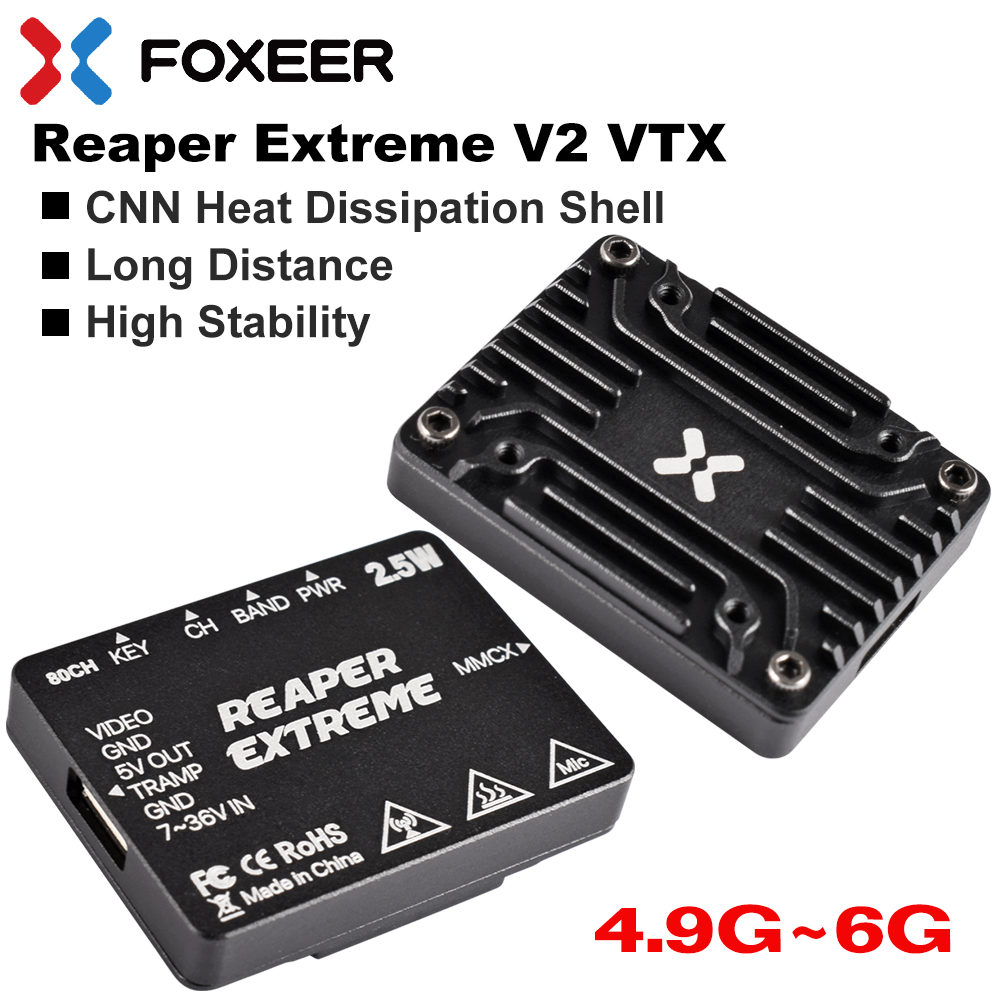 Foxeer 4.9-6G Reaper Extreme V - đánh giá và giá Drone Reaper Rc