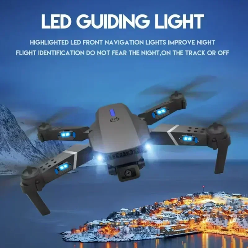 E88 Pro WIFI FPV Drone Wide An - đánh giá và giá Drone E88 Rc Quadcopter
