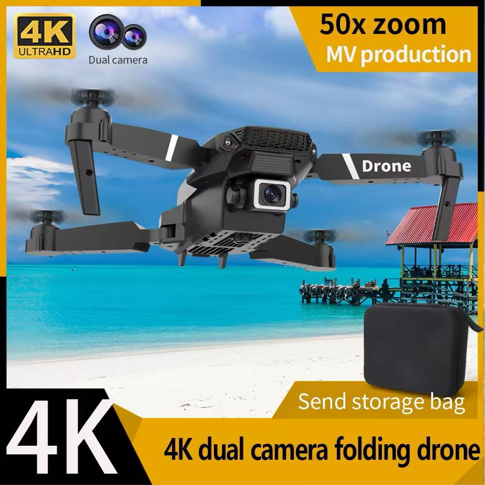 Professional Drone E88 4k wide - đánh giá và giá Drone Rc Team City