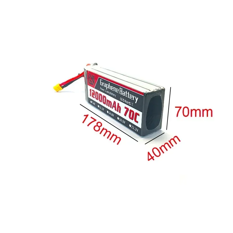 14.8V 12000mAh RC Battery 4S L - đánh giá và giá Drone Rc Game