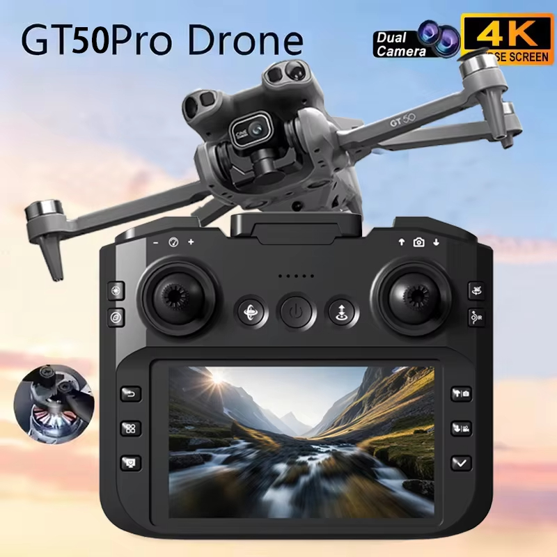 GT50 Pro 8K Dual-Camera HD Aer - đánh giá và giá Drone Rc Gt50