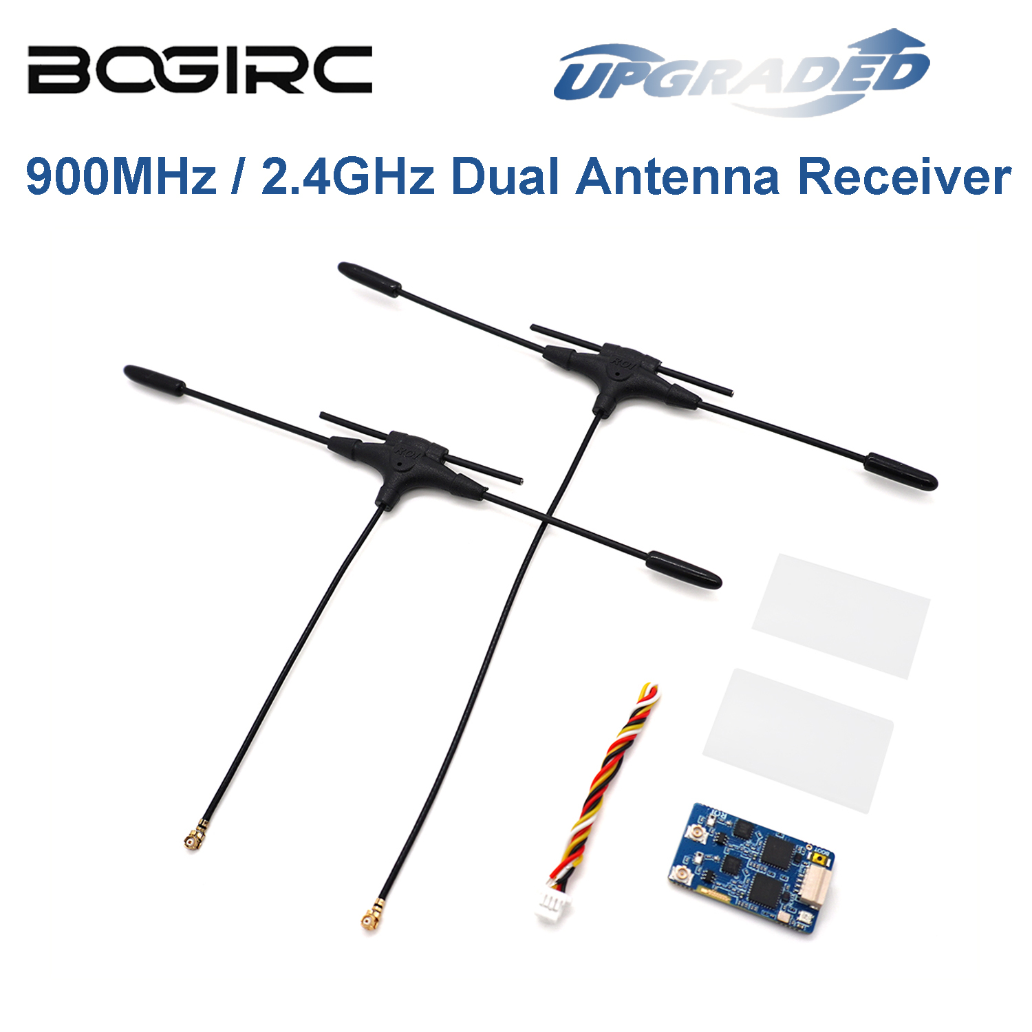 BOGIRC ExpressLRS RX Dual Ante - đánh giá và giá Drone Rc Frequency