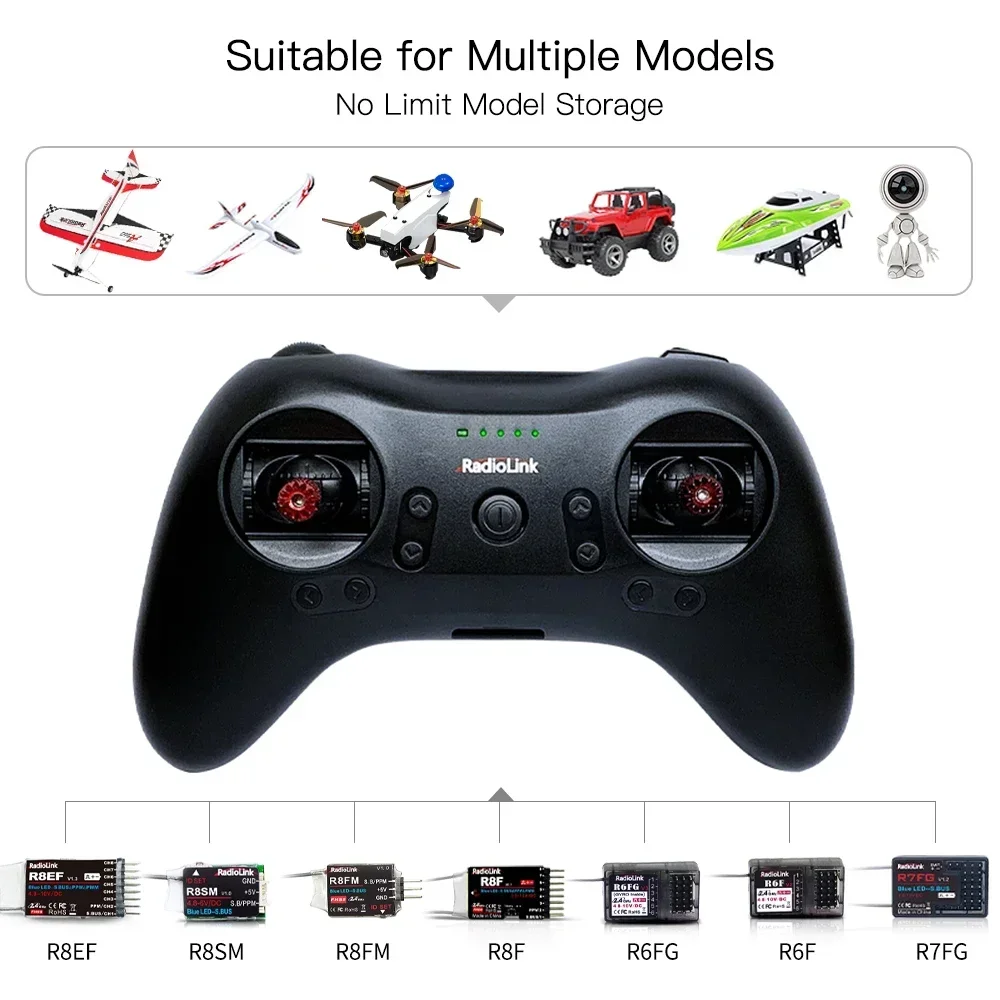Radiolink New T8S 2.4G 8 Chann - đánh giá và giá Drone Rc Game