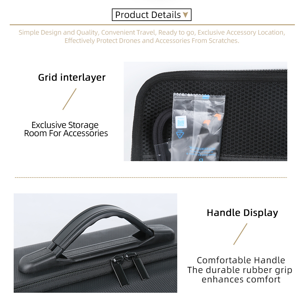 Storage Bag Carrying Case For  - đánh giá và giá Drone Dji Rc N1